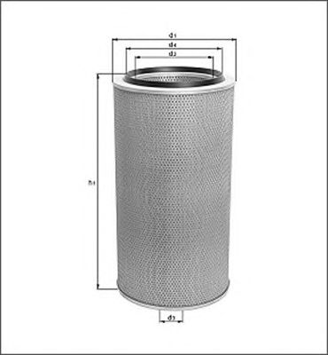 MAGNETI MARELLI 154070505370 -  Воздушный фильтр